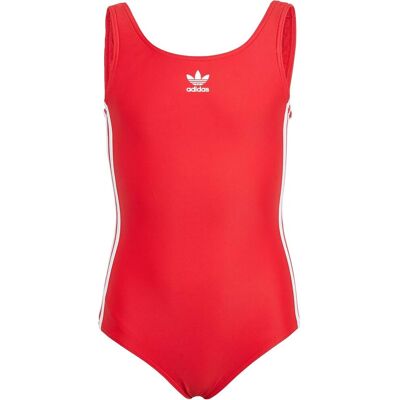 Strój kąpielowy dziewczęcy Adidas HT4401 czerwony 7-8 lat Strój kąpielowy dziewczęcy Adidas HT4401 czerwony 7-8 lat