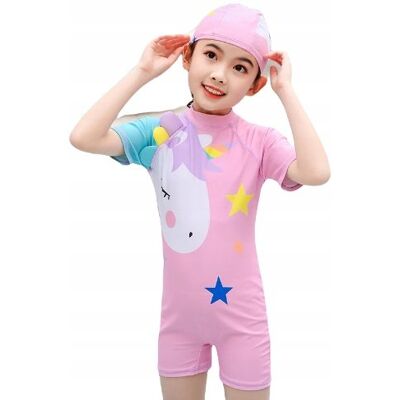 Inny producent Strój Kąpielowy Kombinezon Unicorn Uv Upf50+ 140 Inny producent Strój Kąpielowy Kombinezon Unicorn Uv Upf50+ 140