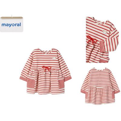 Mayoral Sukienka Dziewczęca W Paski R.98 Mayoral Sukienka Dziewczęca W Paski R.98
