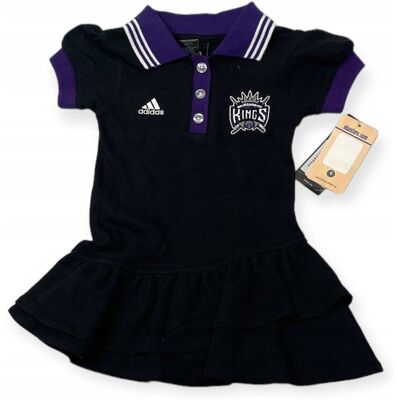 inna (Inny) Sukienka dziewczęca z krótkim rękawem Adidas Sacramento Kings NBA 2T lata inna (Inny) Sukienka dziewczęca z krótkim rękawem Adidas Sacramento Kings NBA 2T lata