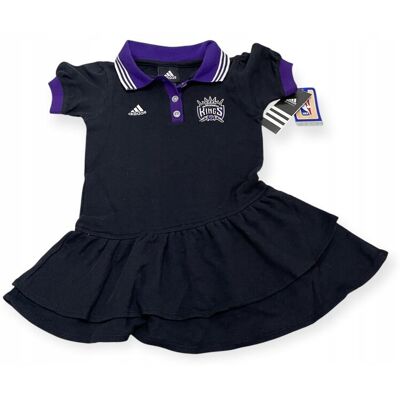 Sukienka dziewczęca z krótkim rękawem Adidas Sacramento Kings NBA 5/6 lat Sukienka dziewczęca z krótkim rękawem Adidas Sacramento Kings NBA 5/6 lat