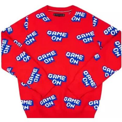Sweter dziecięcy Tommy Hilfiger Game On-98 Sweter dziecięcy Tommy Hilfiger Game On-98