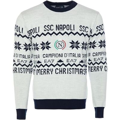 Sweter Świąteczny edycja limitowana Ssc Napoli 23/24 Maglione Natale 128cm Sweter Świąteczny edycja limitowana Ssc Napoli 23/24 Maglione Natale 128cm
