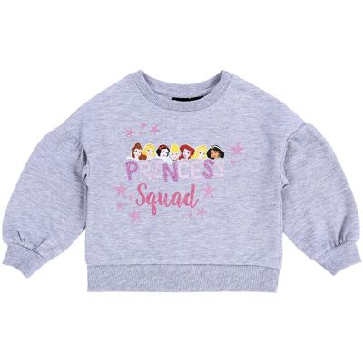 sarcia.eu Szara bluza PRINCESS DISNEY 2-3 lat 98 cm sarcia.eu Szara bluza PRINCESS DISNEY 2-3 lat 98 cm