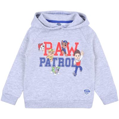 sarcia.eu Szara, melanżowa bluza z kapturem Psi Patrol 18-24 m 92 cm sarcia.eu Szara, melanżowa bluza z kapturem Psi Patrol 18-24 m 92 cm