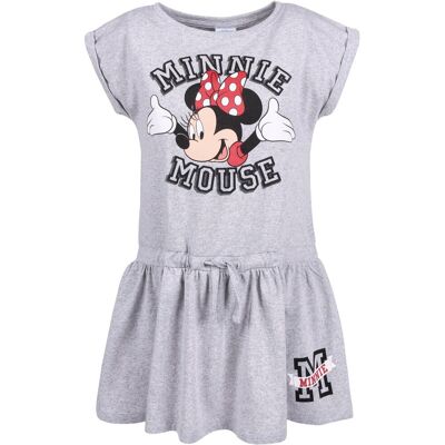 sarcia.eu Szara, melanżowa sukienka dziecięca Myszka Minnie DISNEY 9 lat 134 cm sarcia.eu Szara, melanżowa sukienka dziecięca Myszka Minnie DISNEY 9 lat 134 cm