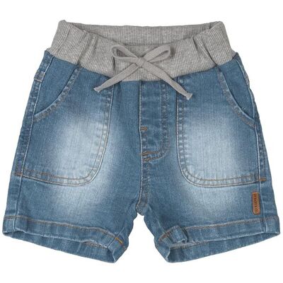 Szorty jeansowe chłopięce, denim, Up Baby r.62/68 Szorty jeansowe chłopięce, denim, Up Baby r.62/68