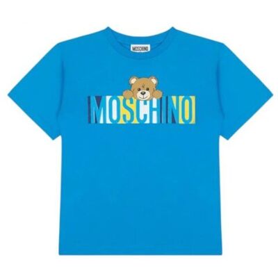 T-Shirt Bambino Moschino Hmm050_laa02_41047 T-Shirt Bambino Moschino Hmm050_laa02_41047