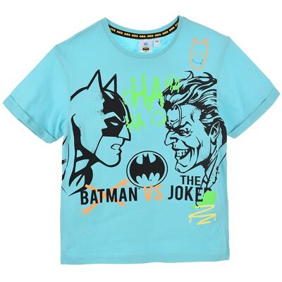 SunCity T-Shirt Z Bawełny Dla Chłopców Na Licencji Batman Vs Joker SunCity T-Shirt Z Bawełny Dla Chłopców Na Licencji Batman Vs Joker