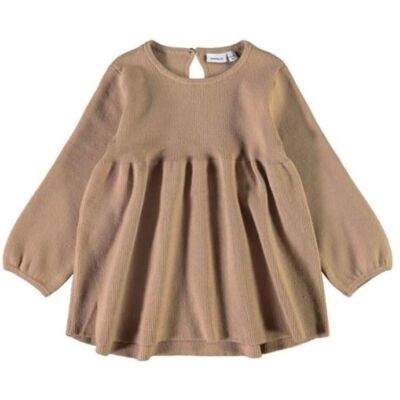 Inny producent Tunika dziewczęca Name It Selia Knit Tunic dzianinowa beżowa-86 Inny producent Tunika dziewczęca Name It Selia Knit Tunic dzianinowa beżowa-86