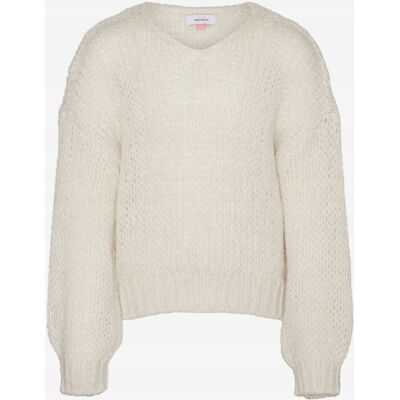 Inny producent VERO MODA SWETER DZIECIĘCY KREMOWY CASUAL 146/152 1JHB Inny producent VERO MODA SWETER DZIECIĘCY KREMOWY CASUAL 146/152 1JHB