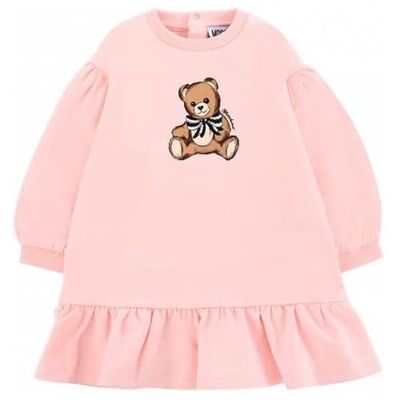 Vestito Bambina Moschino Mdv0cw_rosa Vestito Bambina Moschino Mdv0cw_rosa