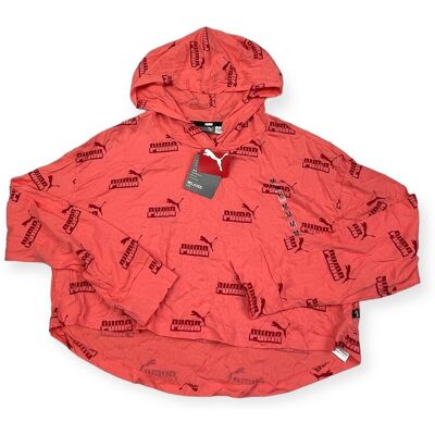 Wciągana bluza dla dziewczynki z kapturem Puma M Wciągana bluza dla dziewczynki z kapturem Puma M