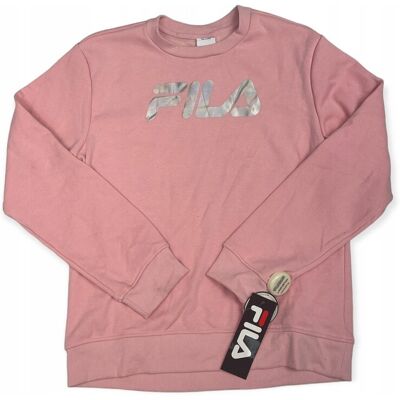 Wciągana Bluza Dziewczęca Różowa Fila L 14/16 Lat Wciągana Bluza Dziewczęca Różowa Fila L 14/16 Lat