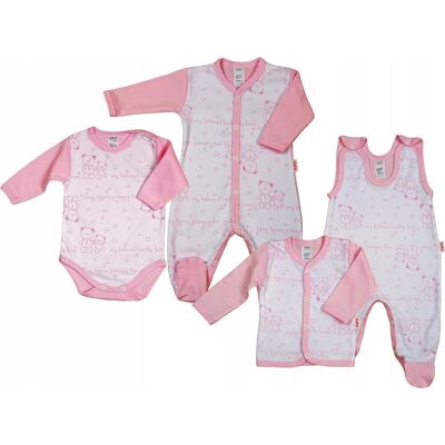 WYPRAWKA BODY pajac ŚPIOCH kaftan Misie R 56KLEKLE WYPRAWKA BODY pajac ŚPIOCH kaftan Misie R 56KLEKLE