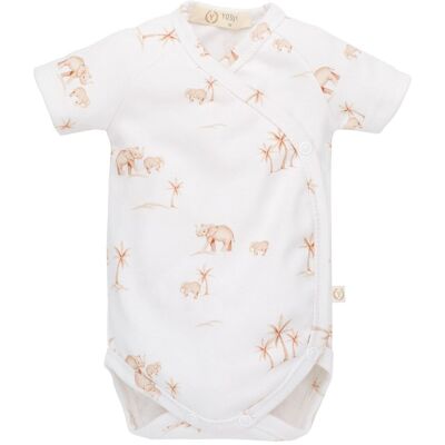 Yosoy Body organic cotton krótki rękaw ELEPHANTS 50 cm Yosoy Body organic cotton krótki rękaw ELEPHANTS 50 cm
