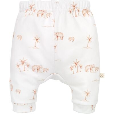 Yosoy Spodnie niemowlęce organic cotton ELEPHANTS 50 cm Yosoy Spodnie niemowlęce organic cotton ELEPHANTS 50 cm