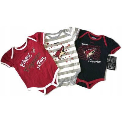 Zestaw body 3 pak Reebok Arizona Coyotes NHL 80 Zestaw body 3 pak Reebok Arizona Coyotes NHL 80