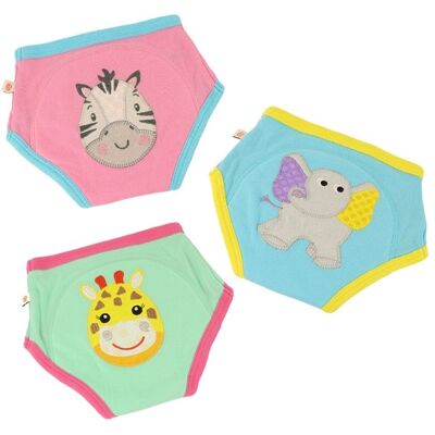 Zoocchini Majtki Treningowe Dziecięce 3-4 L. Zoo Zoocchini Majtki Treningowe Dziecięce 3-4 L. Zoo