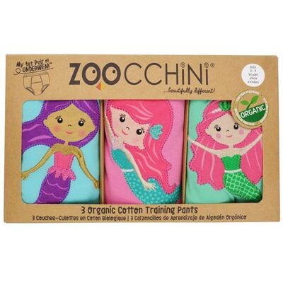 Zoocchini Majtki Treningowe Mermaids 3-4 lata 3 szt. Zoocchini Majtki Treningowe Mermaids 3-4 lata 3 szt.