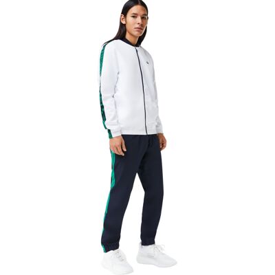 Kompletny Męski Dres Lacoste Sport Spodnie + Kurtka Biały R. Xs Kompletny Męski Dres Lacoste Sport Spodnie + Kurtka Biały R. Xs
