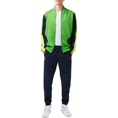 Kompletny Męski Dres Lacoste Sport Spodnie + Kurtka Zielono-Granatowy R. Xs Kompletny Męski Dres Lacoste Sport Spodnie + Kurtka Zielono-Granatowy R. Xs