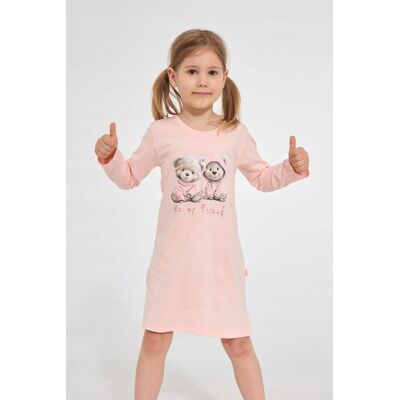 Koszula Girl Kids Dr 549/209 Be My Friend 2 - Różowy, 122-128 Cornette Koszula Girl Kids Dr 549/209 Be My Friend 2 - Różowy, 122-128 Cornette