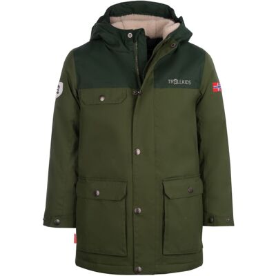 Kurtka Zimowa Dla Dzieci Trollkids Kids Gudvangen Jacket Wodoodporna Dziecięca Zielona (354-322) 104 Kurtka Zimowa Dla Dzieci Trollkids Kids Gudvangen Jacket Wodoodporna Dziecięca Zielona (354-322) 104