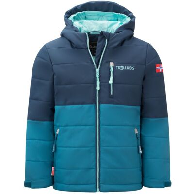 Kurtka Zimowa Dla Dziewczynki/chłopca Trollkids Kids Hemsedal Snow Jacket Xt Ocieplana Niebieska (513-104) 92 Kurtka Zimowa Dla Dziewczynki/chłopca Trollkids Kids Hemsedal Snow Jacket Xt Ocieplana Niebieska (513-104) 92