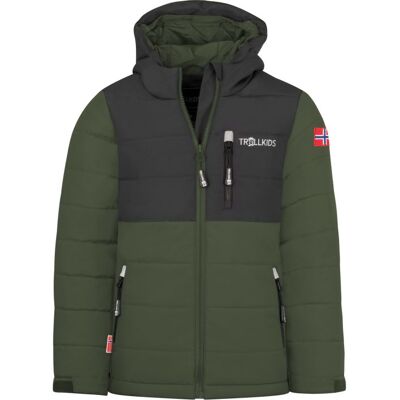 Kurtka Zimowa Dziecięca Trollkids Kids Hemsedal Snow Jacket Xt Wodoodporna Zielona (513-347) 104 Kurtka Zimowa Dziecięca Trollkids Kids Hemsedal Snow Jacket Xt Wodoodporna Zielona (513-347) 104