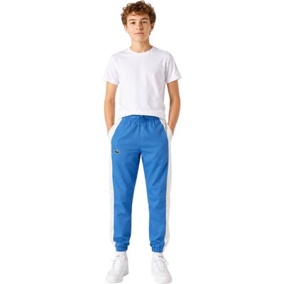 Spodnie Chłopięce Lacoste Sportowe Ortalionowe Niebieskie R. 116 Spodnie Chłopięce Lacoste Sportowe Ortalionowe Niebieskie R. 116