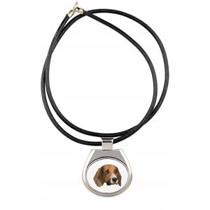 Beagle -naszyjnik ze zdjęciem i napisem geometryczny marki Art-Dog Beagle -naszyjnik ze zdjęciem i napisem geometryczny marki Art-Dog