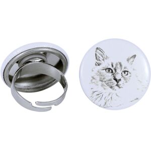 Birman - wyjątkowy pierścionek, handmade, biżuteria damska marki Art-Dog Birman - wyjątkowy pierścionek, handmade, biżuteria damska marki Art-Dog