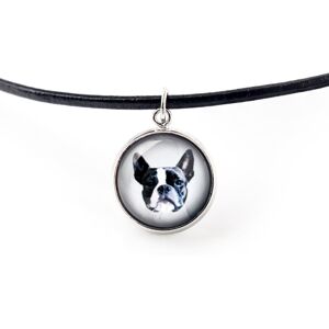 Inny producent Boston Terrier, Boston Bull Terrier - naszyjnik zawieszka z twoim zdjęciem, handmade, ręcznie wykonana biżuteria marki Art-Dog Inny producent Boston Terrier, Boston Bull Terrier - naszyjnik zawieszka z twoim zdjęciem, handmade, ręcznie wykonana biżuteria marki Art-Dog