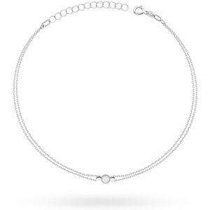 Inny producent Bransoletka Diament 0,10ct białe złoto pr. 585 Inny producent Bransoletka Diament 0,10ct białe złoto pr. 585