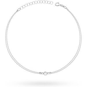 Inny producent Bransoletka Diament 0,10ct białe złoto pr. 585 Inny producent Bransoletka Diament 0,10ct białe złoto pr. 585