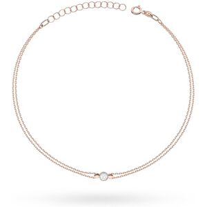 Inny producent Bransoletka Diament 0,10ct różowe złoto pr. 585 Inny producent Bransoletka Diament 0,10ct różowe złoto pr. 585