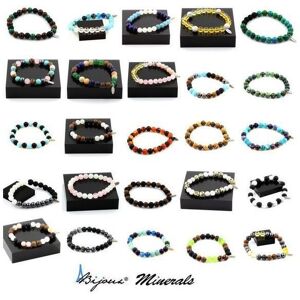 Inny producent Bransoletka Perły Opal Różowy + Kwarc 8 mm Inny producent Bransoletka Perły Opal Różowy + Kwarc 8 mm