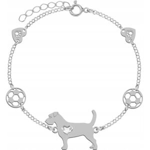 Radziszewska Bransoletka Srebrna Jack Russell Terrier Szorstkowłosy 925 Kobieta GRAWER Radziszewska Bransoletka Srebrna Jack Russell Terrier Szorstkowłosy 925 Kobieta GRAWER