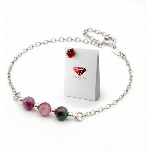 Bransoletka Srebrna z Jadeitem – Jasne Srebro 925, JASZCZ ART Bransoletka Srebrna z Jadeitem – Jasne Srebro 925, JASZCZ ART