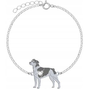 Radziszewska Bransoletka Srebrna z psem rasy Brazilian Terrier 925 Łańcuszek GRAWER Radziszewska Bransoletka Srebrna z psem rasy Brazilian Terrier 925 Łańcuszek GRAWER