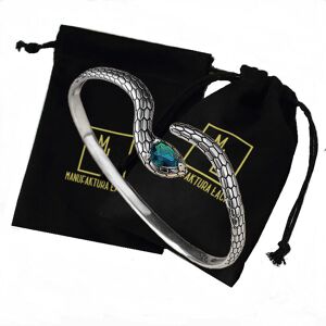 Bransoletka Srebrna Żmija Żmijka Cyrkonia Skrzydła 925 Damska Manufaktura Łącka Bransoletka Srebrna Żmija Żmijka Cyrkonia Skrzydła 925 Damska Manufaktura Łącka