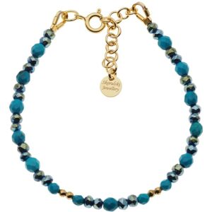 Skorulski Jewellery Bransoletka - Turkus, Hematyt i srebro złocone Skorulski Jewellery Bransoletka - Turkus, Hematyt i srebro złocone