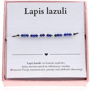 ARTWINGS Bransoletka z LAPISEM LAZULI LAPIS kamienie naturalne srebro 925 ARTWINGS Bransoletka z LAPISEM LAZULI LAPIS kamienie naturalne srebro 925