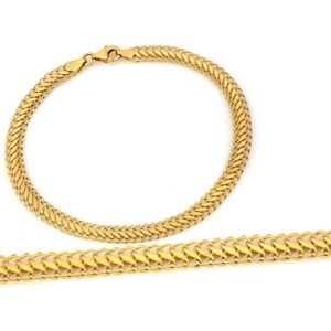 Lovrin Bransoletka złota 585 ażurowa 14K 19cm 3.38g klasyczna kobieca na prezent Lovrin Bransoletka złota 585 ażurowa 14K 19cm 3.38g klasyczna kobieca na prezent