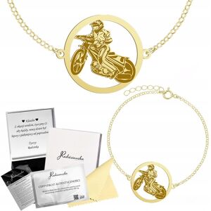 Radziszewska Bransoletka Złota ze Speedway Żużel Łańcuszek Biżuteria 925 GRAWER GRATIS Radziszewska Bransoletka Złota ze Speedway Żużel Łańcuszek Biżuteria 925 GRAWER GRATIS