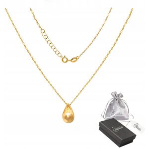 ulex premium Celebrytka Srebrna pr. 925 Elegancki Lekki Naszyjnik Złota Łezka dla Niej ulex premium Celebrytka Srebrna pr. 925 Elegancki Lekki Naszyjnik Złota Łezka dla Niej