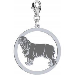 Radziszewska Charms Srebrny King Charles Spaniel 925 Biżuteria Kobieta Prezent DEDYKACJA Radziszewska Charms Srebrny King Charles Spaniel 925 Biżuteria Kobieta Prezent DEDYKACJA