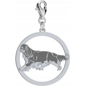 Radziszewska Charms Srebrny King Charles Spaniel 925 Biżuteria Kobieta Prezent DEDYKACJA Radziszewska Charms Srebrny King Charles Spaniel 925 Biżuteria Kobieta Prezent DEDYKACJA