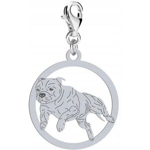 Radziszewska Charms Srebrny z Staffordshire Bull Terrier SREBRO 925 Biżuteria DEDYKACJA Radziszewska Charms Srebrny z Staffordshire Bull Terrier SREBRO 925 Biżuteria DEDYKACJA
